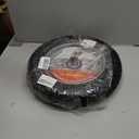 4.80/4.00-8 Tire and Wheel, 14.5" Flat Free Wheelbarrow Tire, 5/8" 3/4" Bearings Universal Solid Replacement Tires, 3" -7" Centered Hub for Hand Truck, Garden Cart, Includes Spacer Kit
