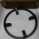 Wok Ring, 9 Inch Wok Support Ring Gas Stove Cast Iron Non Slip Gas Stove Top Burner Rings Wok Pan Stand Holder Gas Range Replacement Parts for GE, KitchenAid, Samsung, Whirlpool, Kenmore, Frigidaire