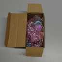 Unicorn LED Fairy Lights with Pom Poms Battery Operated Gifts for Kids Bedroom, Birthday Party, Christmas Decorations