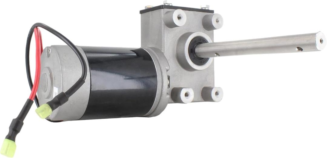 DISCOUNT STARTER & ALTERNATOR Salt Spreader Motor w/Gear Box Compatible with Snow-EX 575, 1075, SP3000, SP6000, SP8000 Salt Spreaders D6106 D6107 D6107-06 D610706