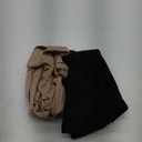 2 Pairs Medical Compression Pantyhose for Women, 20-30mmHg Graduated Support Tight Pants, Opaque Footless (Beige*1+Black*1)