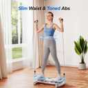 MERACH Waist Twister Machine Exercise, Ab Twist Board with 300 lbs Weight Capacity, Abs Workout for Slim Waist and Core Ab Exercise, Noiseless Home Gym Equipment for Women Men
