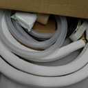 NEAGLORY 10 Ft Mini Split Line Set 1/4" & 3/8" O.D. Twin Copper Tubing Insulated Coil Copper Pipes HVAC for Mini Split AC and Heating Equipment