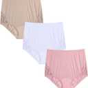 Vanity Fair Women's Perfectly Yours Traditional Nylon Brief Panties M