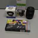 Canon EOS Rebel T7 DSLR Camera w/EF-S 18-55mm f/3.5-5.6 IS II Lens Bundle with 2x 64GB Memory Cards + Wide Angle & Telephoto Lenses + Pro Kit Black