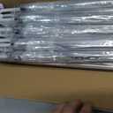 20 Pack Clear Umbrellas for Wedding Guests, Bulk Wedding Umbrellas for Outdoor Ceremony & Events, Auto Open Transparent Stick Umbrella with J Hook Handle for Photos, Light Rain Backup