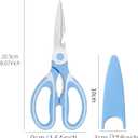 2 x Scissors All Purpose, Craft Scissors For Office Kitchen