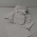 MOONQUEEN Ultra Soft Premium Washcloths Set - 12 x 12 inches - 72 Pack - Quick Drying - Highly Absorbent Coral Velvet Bathroom Wash Clothes (White)