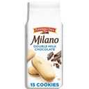 4 x Pepperidge Farm Milano Double Milk Chocolate Cookies, 7.5 OZ Bag (15 Cookies) (EXP 05/04/26)