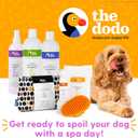 2 x The Dodo Calming Shampoo & Spray for Dogs Twin Pack; 12oz Calming Dog Shampoo + 12oz Calming Dog Spray with Lavender and Chamomile; Vegan, Cruelty-Free, No DEA, MEA, SLS or Parabens
