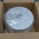 Flush Mount Ceiling Light Fixtures, 2-Light 12 Inch Brushed Nickel Close to Ceiling Light Fixtures with Seeded Glass Shade Ceiling Light Fixture for Porch, Hallway, Bathroom, Dining Room and Foyer