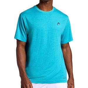 Head Men's Score Hypertek T-Shirt, Standard Fit, Lightweight and Breathable, Hypertek Moisture-Wicking Technology (Blue, M)