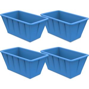 Extra Large Ice Cube Molds 4Pack 32LB Silicone Large Ice Cube Molds for Cold Plunge Tub,Reusable Ice Cube Trays for Freezer,Ice Block Molds for Home Ice Baths,Cold Plunge Accessories,Ice Bath Chiller