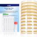 Nutrient Agar Petri Dishes Science Project Kit | Pre-Poured Agar Plates and Cotton Swabs for Science Experiments | Bacteria Science Kit - Sealed Separately (Items of 10)