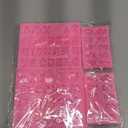 JOERSH 4PCS Silicone Letter Molds, Non-Stick 26 Letters and 0-9 Numbers Fondant Chocolate Molds for Dessert Cake Decorating, Cupcake Topper, Candy