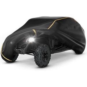 KEMIMOTO X3 MAX Cover 4 Seater, Waterproof Oxford Cloth Long Lasting Keep Clean Cab Enclosure UTV Cover, 177"73"63" Large, Compatible with Can-Am Maverick X3 MAX 2017-2025