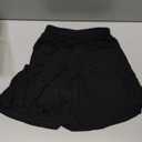 Girls Knee Length Skirt : Aline Pleated Skirt Built-in Shorts or Leggings Basic Skorts Size 6Y