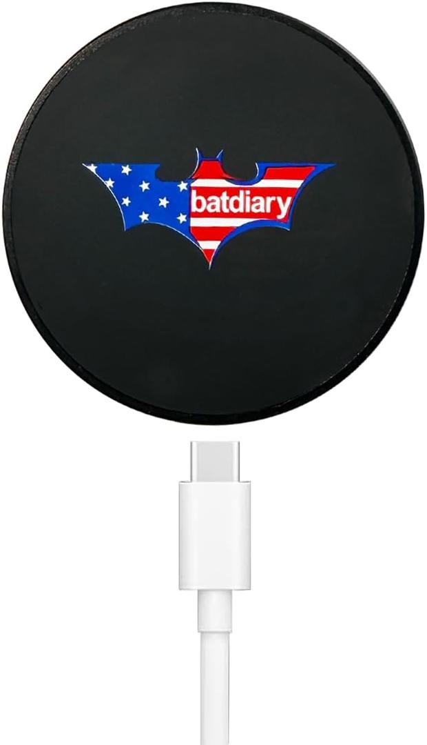 Phone Charger with Powerful 55N Magnets Contains Twenty Magnet Rings,Compatible with All Phone and All 20mm Ball Mount Bases
