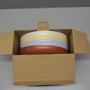 Nook Theory 8-Pack Reusable Wheat Straw Plates Set - Non Toxic and Non Plastic Dinner Plates for Kids and Adults, Lightweight Unbreakable Plate, Microwave Safe and Dishwasher Safe (Mellow 9")