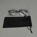 2SeeLife Premium Half Rim Reading Glasses Women & Men - Fits all Face Shapes, Metal & Sturdy Readers, Spring Hinges, Matte Black, 2.0 x