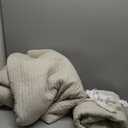 Levtex Home Cross Stitch Reversible King Bedspread Set (120x104in) with 2 Pillow Shams (36x20in) - Stitch Texture - Taupe - Cotton King Size Bedspread Set - Soft, Pre-Washed