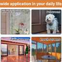 Window Screen Replacement Kit Width:48in Length:158 Fiberglass|Includes Full Set of Tools | Suitable for Windows, Screen Doors, and Courtyards | UV Resistant and Durable | Easy to Install