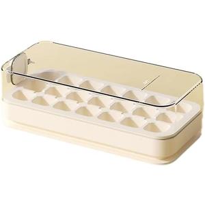 Ice Cube Trays, Large Capacity, Safety and Health, 21 PCS Ice Cube Trays, Detachable cleaning, Easy Release, Sealing to prevent cross contamination, BPA Free, For Making Cubes Quickly (White)