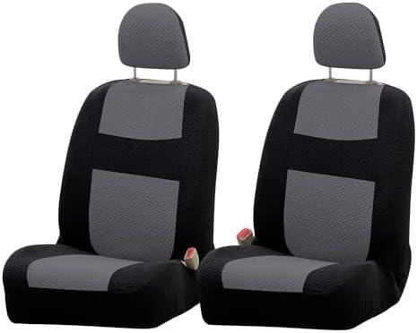 DREAHOTEXTIL All-Season Milk Silk Fabric car seat Covers Suitable for Various Mainstream car Models, Including seat Covers for The Two Front Seats (Driver's seat and Passenger seat).