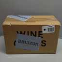 C CREST Wine Glasses Set of 8, 12oz, Lead-free, Clear, Durable Glassware