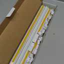 One Cord Channel Cable Concealer - 315in One-Cord Cover for Wall, Mini Wire Hider for 1-2 Wires, Paintable Electric Cable Cover for Outside, Wall Mount TV Cord Hider (White)