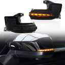 HIGH FLYING for Toyota 4G Tacoma 2024 2025 2026, 6G 4Runner 2025 2026 Car Accessories Sequential Dynamic Turn Signal LED Lights Blinking Indicator 2pcs (Type B Smoked Lens)