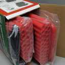 Upgrade Dual Basketball Arcade Game Kids Basketball Hoop with Electronic Scoreboard LED Light 6 Balls Indoor Outdoor Sports Toys Gifts for Boys Girls Ages 3-8 (Red)