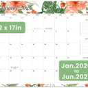 2 x Desk Calendar 2026-2027 - Large 22x17 Monthly Calendar, 18 Month Desk Top Calendars (Jan 2026Jun 2027) Teacher & Office Desk Calendars Organizer (white, 22 * 17)
