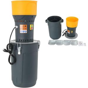 Grain Mill Corn Grinder, 1000w Electric Feed Grinder Mill Dust-Free Dry Cereals Grinders with Detachable Hopper & 5 Sieves for Wheat Corn Grain Spice Coffee Beans 6.6 Gallons (25L)