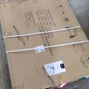 Amazon Basics Rectangular Bulletin Board, Cork Board for Wall, Vision Board for Classroom and Office, Aluminum Frame, 35" x 47", Brown