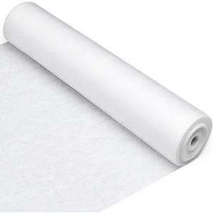 Fanfanwin 36" x 100 Yards/roll Upholstery Cushion White Noiseless Wrap Easily Install Foam into Cushion Cover for Crafts DIY Furniture Home Office Cover