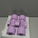 Sportneer Adjustable Dumbbells Hand Weights Set: 5 lb Dumbbell Set of 2 Each 2lb 3lb 4lb 5lb Free Weights Fast Adjust Weight 4 In 1 Weights Dumbbells Set for Women Men Home Gym Exercise Training (Purple)