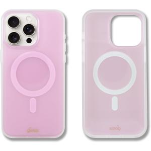 Sonix Protective Phone Case for iPhone 15 Pro Max | Compatible with Magsafe | 10ft Drop Tested | Jelly Pink