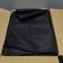 Fitable Black Tablecloths for Rectangle Tables, 6 Pack - 70 x 120 Inches - Reusable and Washable Table Clothes for 6-8 Ft Tables, Polyester Fabric Table Covers for Wedding, Party, Banquet