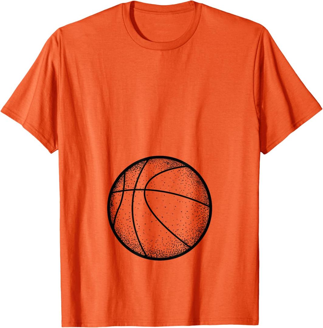 Baby to Be Basketball Baby Pregnancy Announcement Mom to Be T-Shirt, S