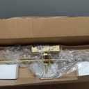 Picture Light Battery Operated with Remote LED Dimmable Picture Light for Paintings, Brass Rechargeable 24 inch Battery Operated Wall Sconce for Art Lighting Gallery Portrait Artwork