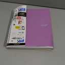 Five Star Spiral Notebook + Study App, 5 Subject, College Ruled Paper, 8-1/2" x 11", 200 Sheets, Fights Ink Bleed, Water Resistant Cover, Amethyst Purple (38748)