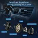 ECCPP AC Clutch 2013-2022 Fit for Buick Encore 1.4L 2013-2020 Fit for Chevrolet Sonic Trax 1.4L AC Compressor Clutch