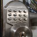 Keyless Entry Keypad Deadbolt Door Lock 304 Stainless Steel Sabbath Lock 100% Mechanical Shabbos Lock- No Risk of Low Power