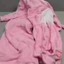 Wishliker Adult Onesie Animal Pajamas Halloween Cosplay Costumes Party Wear Blue (Medium, Pink Pig)