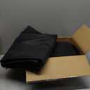 sancua 6 Pack Round Tablecloth 108 Inch Black, Stain and Wrinkle Resistant Table Cloth - Washable Polyester Table Cover for Dining Tables, Buffet Parties and Camping