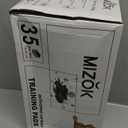 MIZOK Dog Pee Pads 30x36in Extra Large, Dog Pads Charcoal Odor Neutralizing, Pee Pads for Dogs Super Absorbent & Leak-Proof with Pheromone Attractant for Puppies, Disposable (35 Counts)