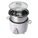 Aroma Housewares Stainless Steel Rice Cooker 6 Cup (Cooked Yield) / 1.2L