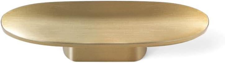 Goo-Ki 6 Pack Champagne Bronze Cabinet Drawer Knobs - 2.2" Full Length Modern Gold Bar Knob Small Single Hole Pull Kitchen Hardware for Dresser Cupboard Bathroom Wardrobe, 1751CB-DK