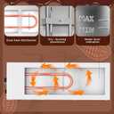 Chocolate Tempering Machine - Commercial Chocolate Melting Machine w/ 13L Capacity and 86-185 Temp Control, 1200W Professional Heated Chocolate Melter w/Stainless Steel Body, 110V,3 Tanks